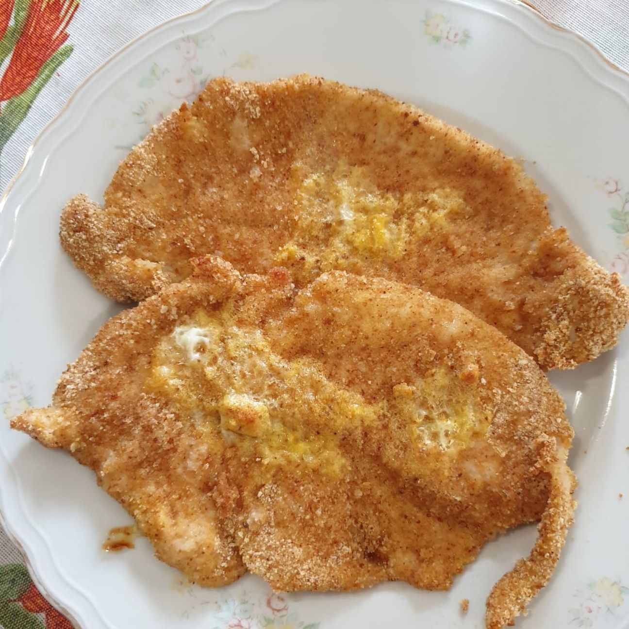FETTINE PANATE AL FORNO