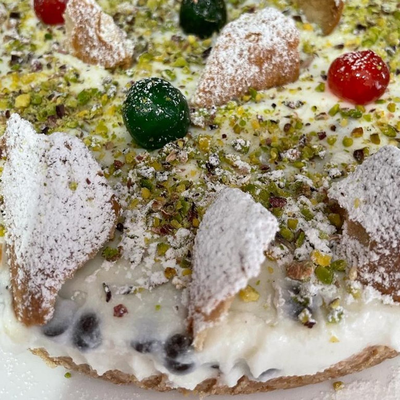 Torta Cannolo scomposta