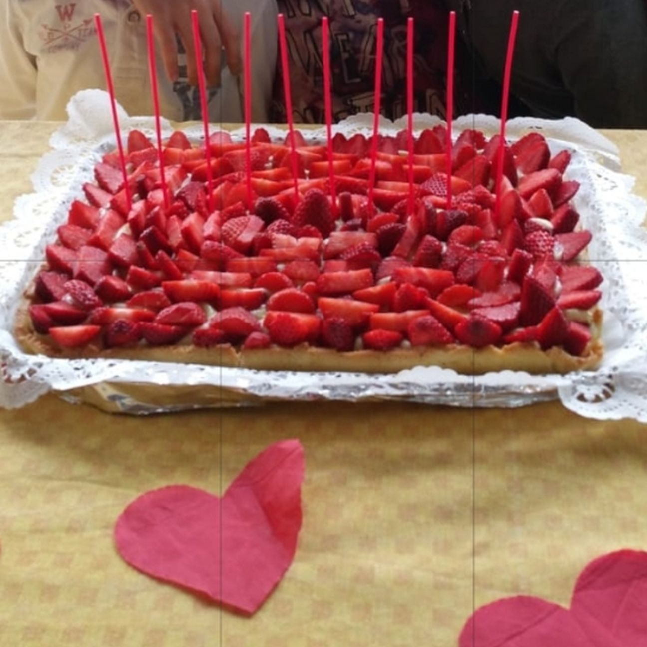 Torta di fragole