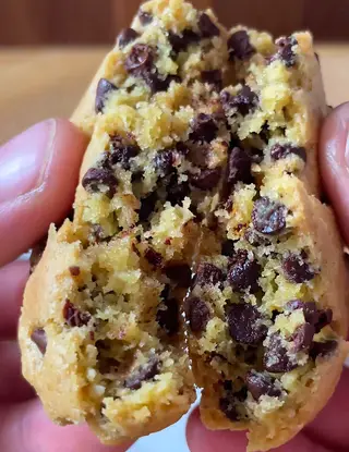 Ricetta Cookies con gocce di cioccolato di lodo_cucina
