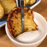 Ricetta Patate a fisarmonica con salsa cacio e pepe