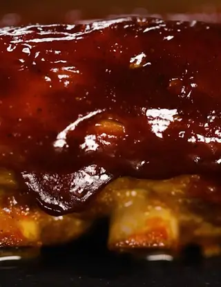 Ricetta Costolette di maiale in salsa barbecue di lodo_cucina