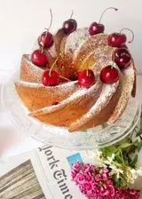 Ricetta BUNDT CAKE ALLO YOGURT E CILIEGE