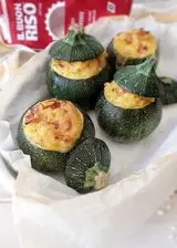 Ricetta ZUCCHINE RIPIENE CON RISO ALLO ZAFFERANO