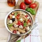 Ricetta FUSILLI INTEGRALI ALLA GRECA