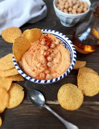 Ricetta HUMMUS ALLA PAPRIKA PICCANTE di kettycucinooggi