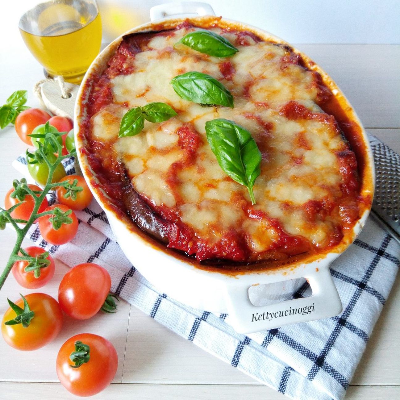 Parmigiana di melanzane grigliate