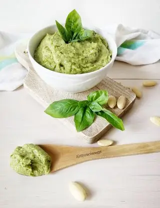 Ricetta PESTO DI ZUCCHINE ALLE MANDORLE di kettycucinooggi