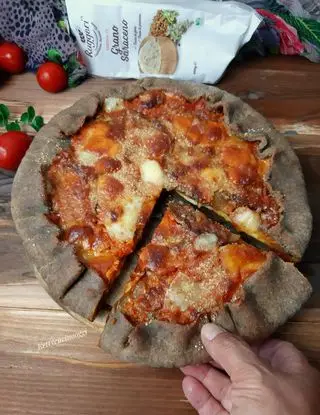 Ricetta GALLETTA DI GRANO SARACENO ALLA PARMIGIANA di kettycucinooggi