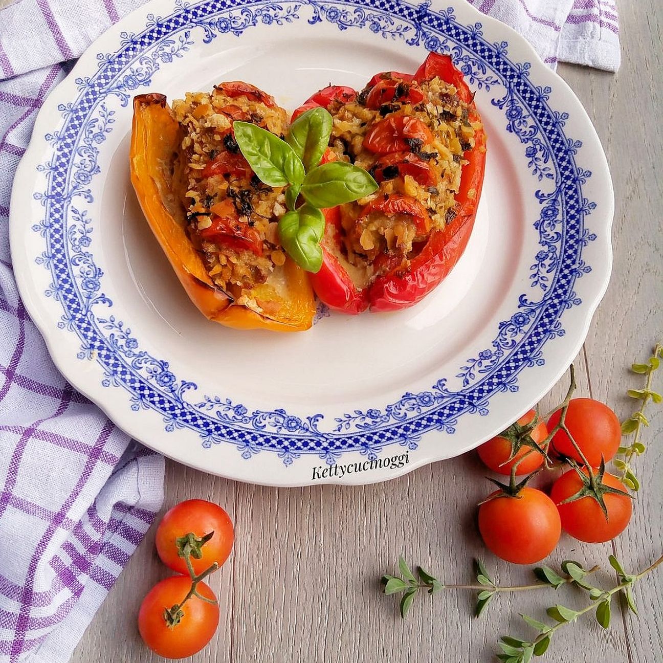 PEPERONI RIPIENI DI CARNE LIGHT