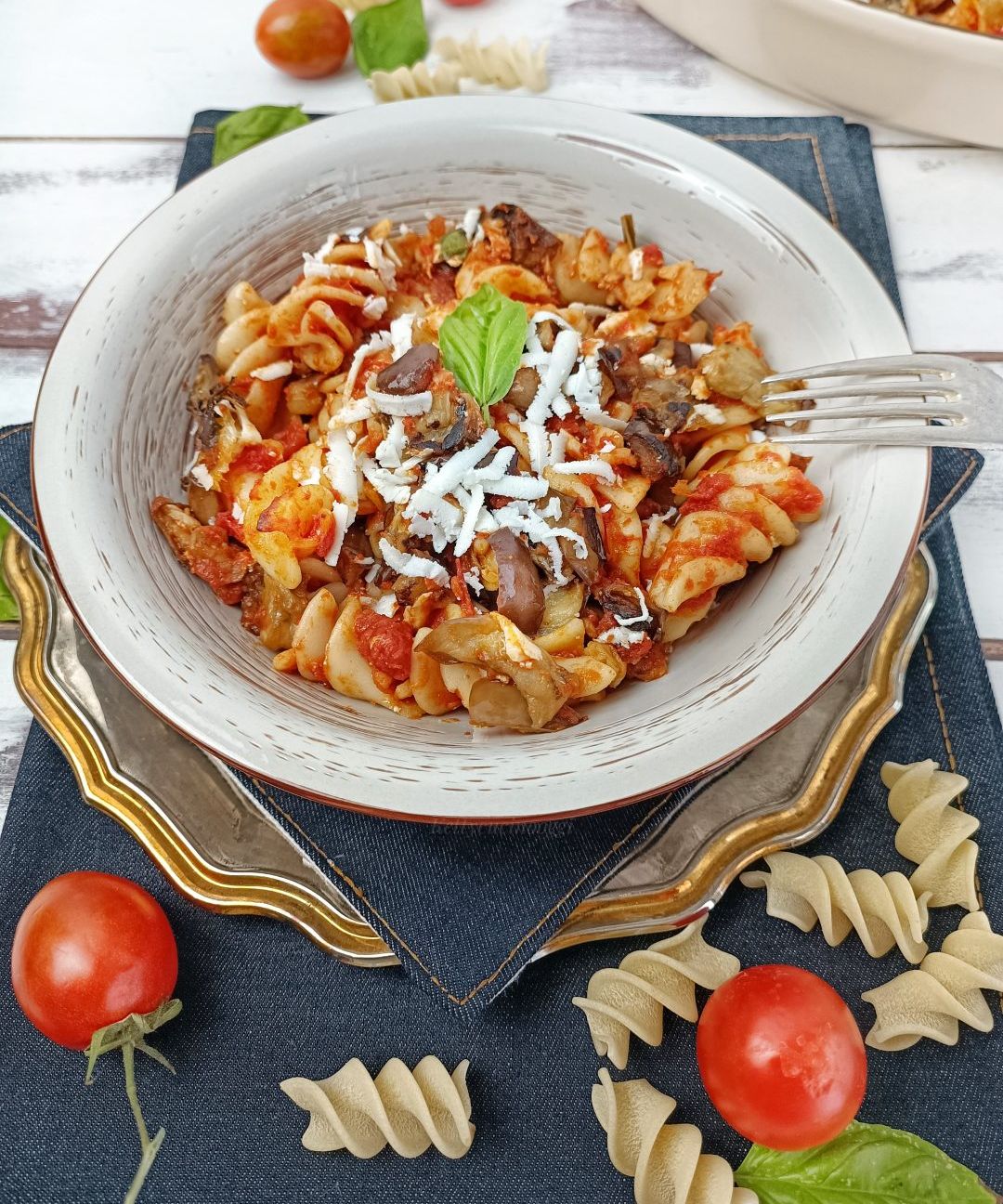 FUSILLONI ALLA NORMA AL FORNO