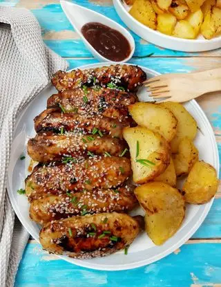 Ricetta ALI DI POLLO GLASSATE ALLA BIRRA di kettycucinooggi