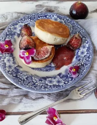 Ricetta JAPAN PANCAKE CON COULIS DI FICHI di kettycucinooggi