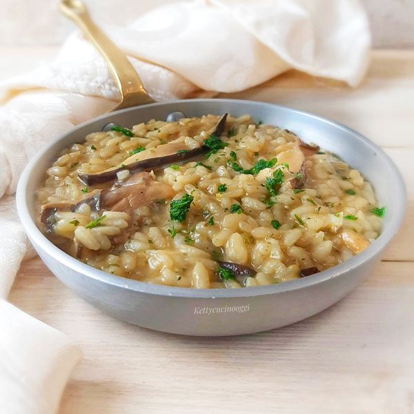 RISOTTO AI FUNGHI PORCINI SECCHI Al.Ta Cucina kettycucinooggi