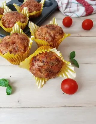 Ricetta MUFFIN ALLA PIZZAIOLA CON ACCIUGHE di kettycucinooggi