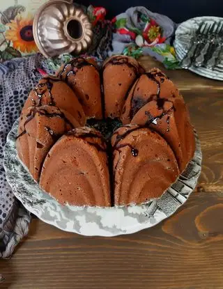 Ricetta BUNDT CAKE AL CIOCCOLATO E CASTAGNE di kettycucinooggi