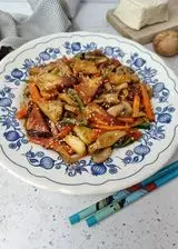 Ricetta TOFU CON VERDURE CROCCANTI