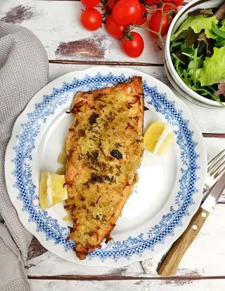 Ricetta FILETTO DI TROTA CON PATATE IN CROSTA di kettycucinooggi