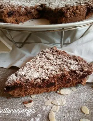 Ricetta CROSTATA BRISOLONA CACAO E MARMELLATA di kettycucinooggi