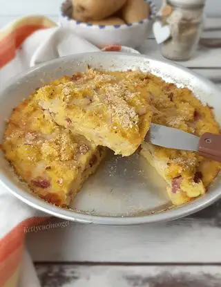 Ricetta TORTINO DI PATATE CON SALAME E PECORINO di kettycucinooggi