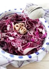 Ricetta INSALATA DI CAVOLO VIOLA CON ACCIUGHE