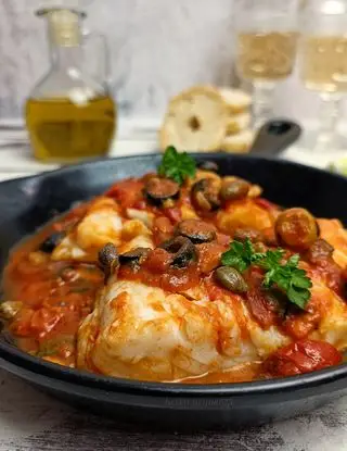 Ricetta BACCALA’ DISSALATO ALLA MEDITERRANEA di kettycucinooggi