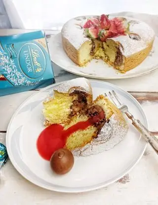 Ricetta TORTA DAL CUORE DI CIOCCOLATO E FRAGOLE di kettycucinooggi