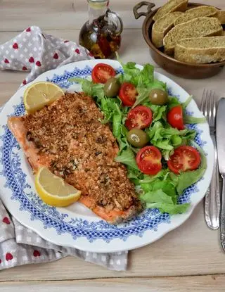 Ricetta TROTA SALMONATA AL GRATIN di kettycucinooggi