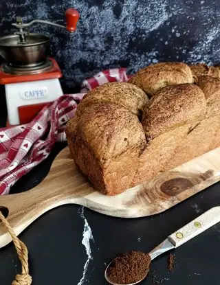 Ricetta Treccia di Pan brioche al caffè di kettycucinooggi