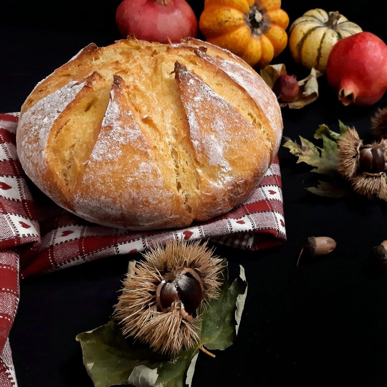 PANE ALLA ZUCCA CON SEMOLA