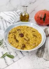 Ricetta Risotto zucca porcini e Zola