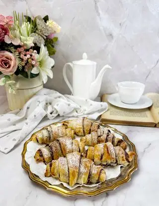 Ricetta Croissant di pasta sfoglia alla nutella di kettycucinooggi