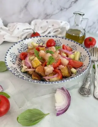 Ricetta Panzanella croccante di mare di kettycucinooggi