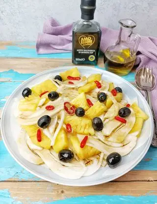 Ricetta INSALATA DI ANANAS E FINOCCHI di kettycucinooggi