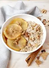 Ricetta PORRIDGE CON MELE SPEZIATO