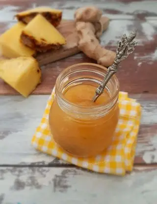 Ricetta CONFETTURA DI ANANAS E ZENZERO di kettycucinooggi