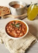 Ricetta ZUPPA DI FAGIOLI RUSTICA CON SCORZE DI FORMAGGIO