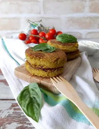 Ricetta BURGER DI PISELLI VEGETARIANI di kettycucinooggi