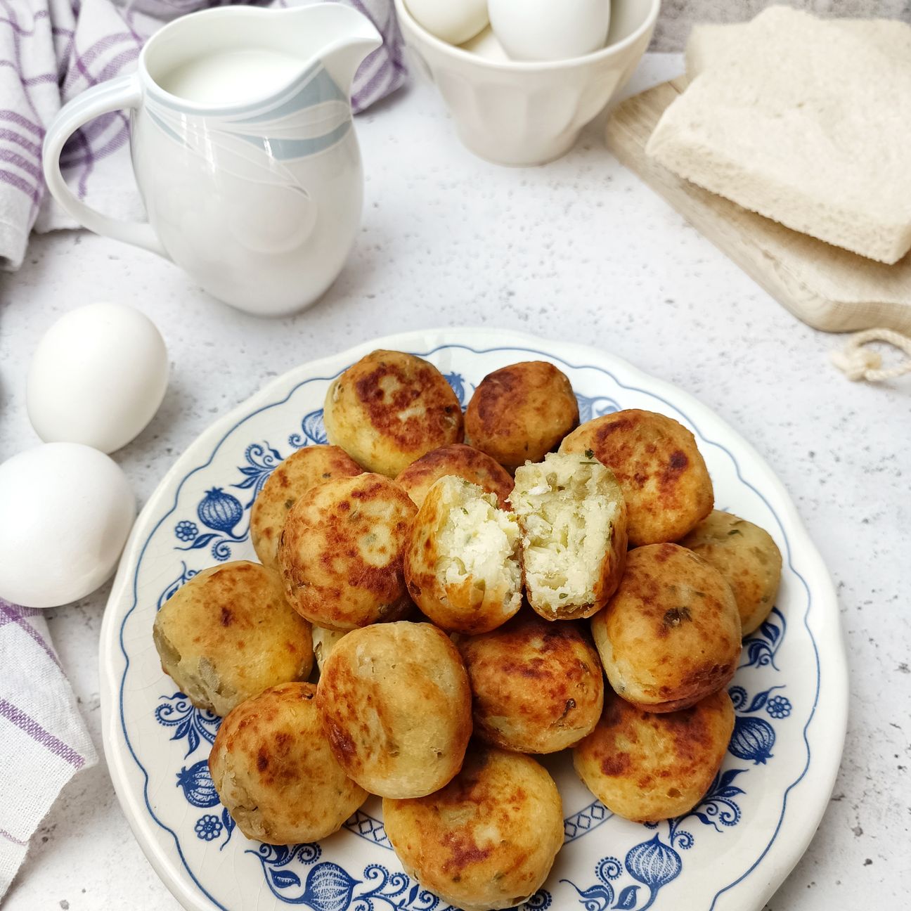 POLPETTE DI PANE CON OLIVE