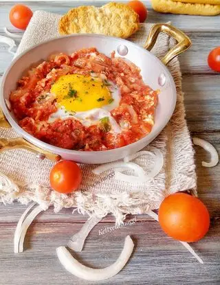 Ricetta UOVA AFFOGATE NEL POMODORO di kettycucinooggi