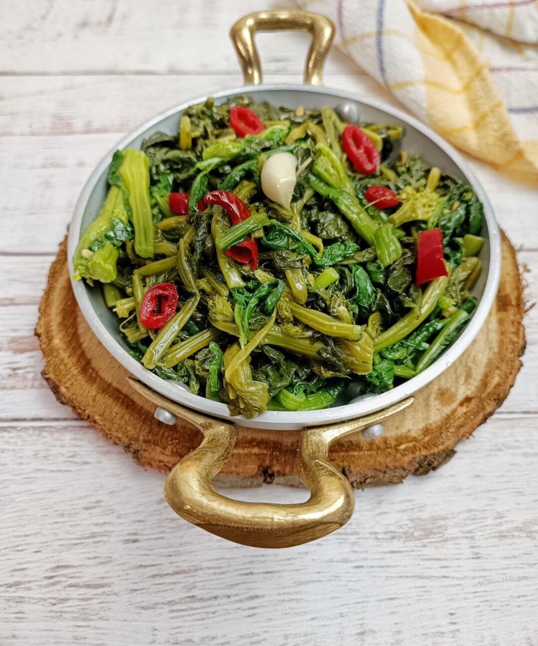 CIME DI RAPA IN PADELLA