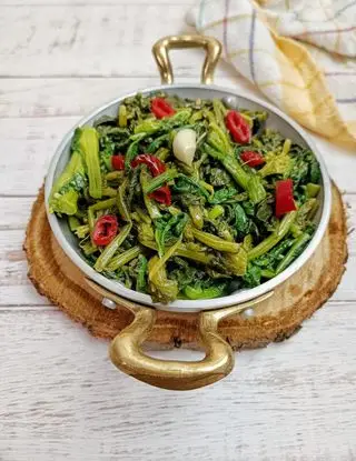 Ricetta CIME DI RAPA IN PADELLA di kettycucinooggi