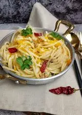 Ricetta SPAGHETTONI CON LA BOTTARGA