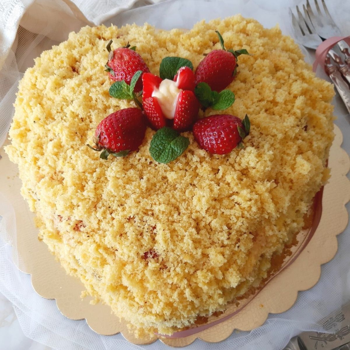 TORTA MIMOSA ALL’ ACQUA