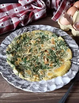 Ricetta FRITTATA CON ASPARAGINA E PORRO di kettycucinooggi