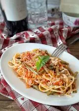 Ricetta SPAGHETTI CON FAGIOLINI E POMODORI