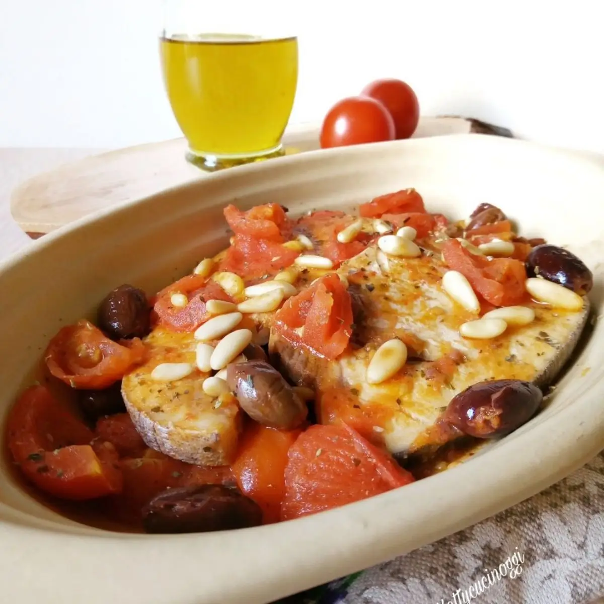 pesce spada e melanzane alla siciliana
