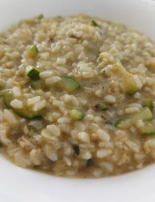 Ricetta Risotto con zucchine e crema di cozze di raissa