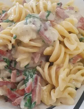Ricetta ~Fusillotti, speck crema di zola e rucola~ di chiaraskitchen_