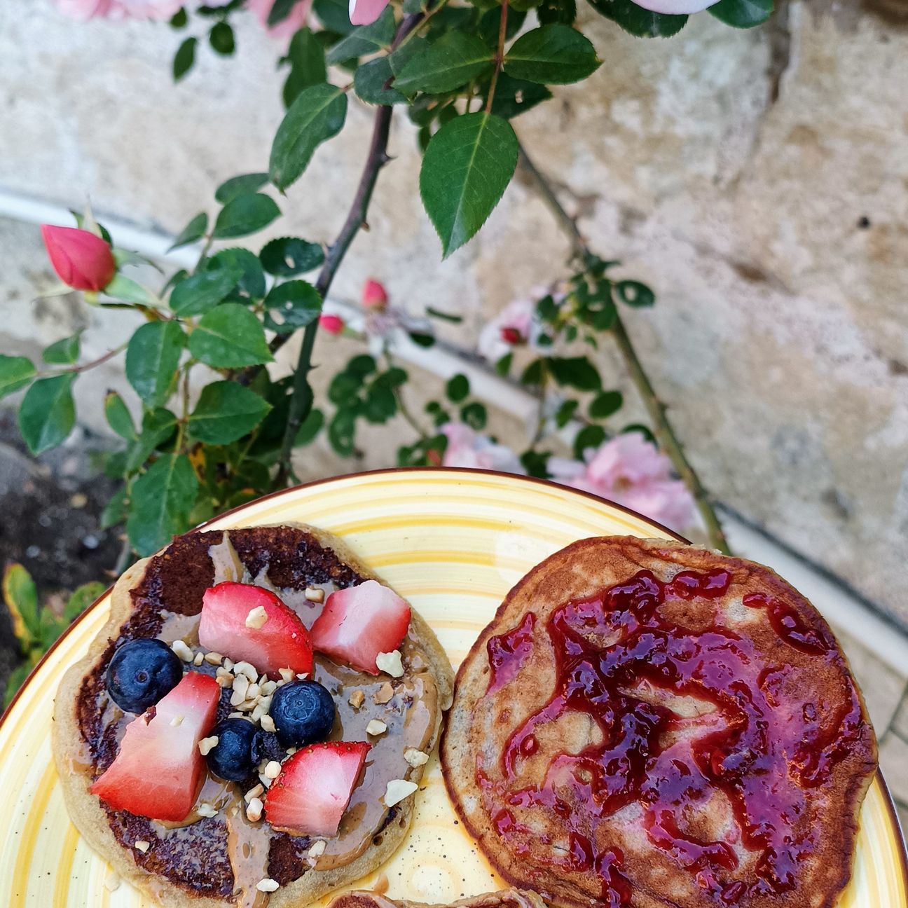 Pancakes alla banana